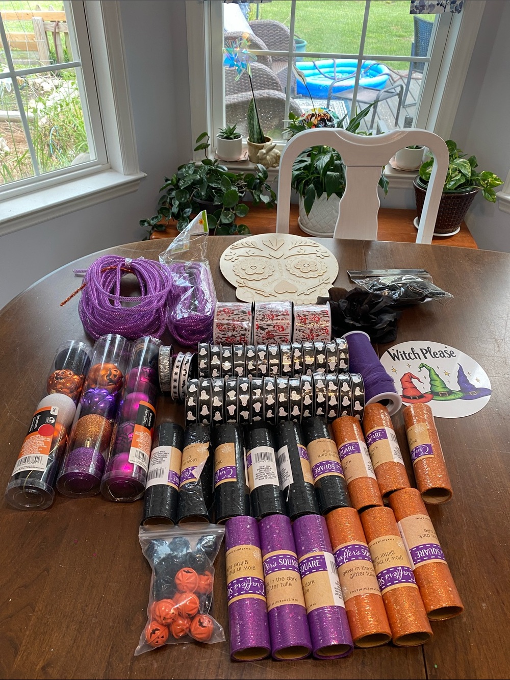 Huge Halloween Craft Lot Wreath Making Ats and Crafts